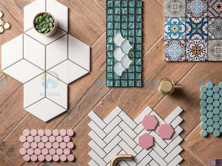 gạch mosaic trang trí