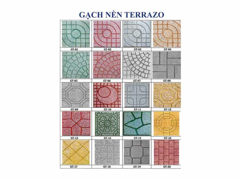Gạch nền Terrazo